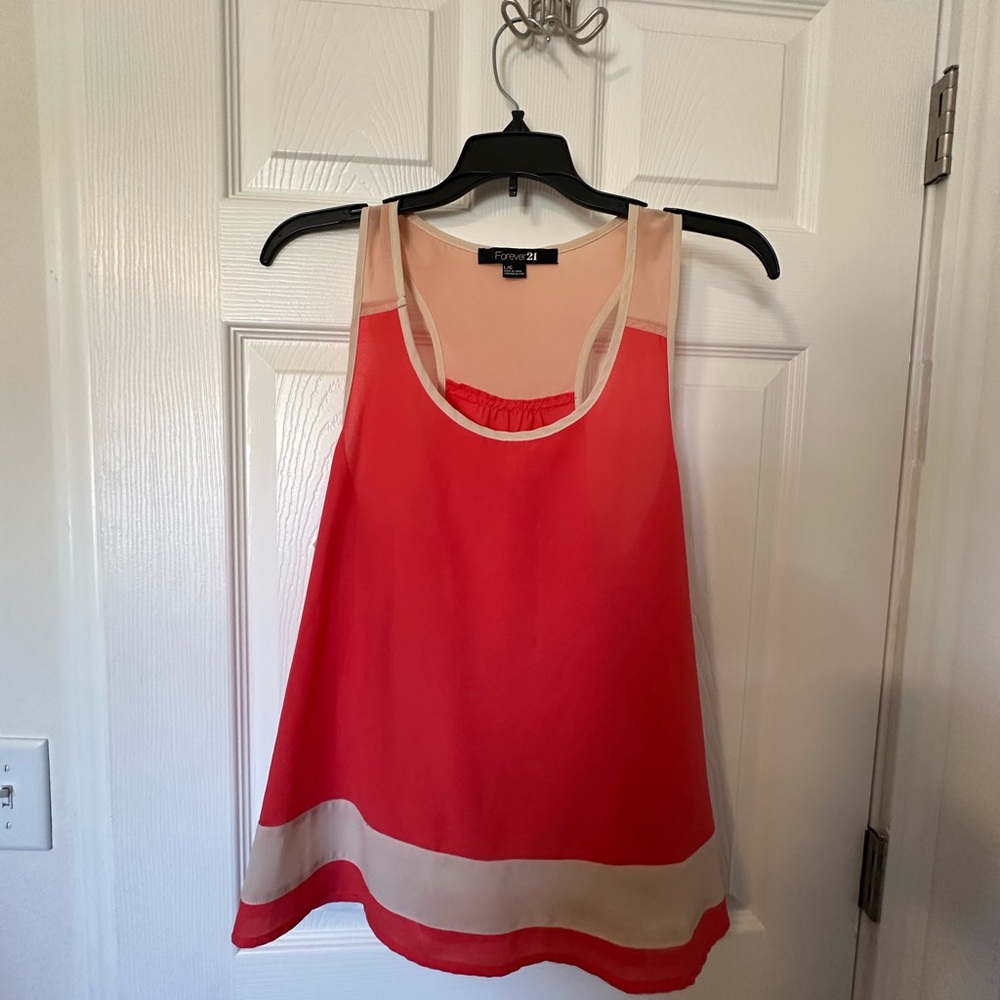Forever 21 pink top